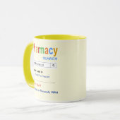 Funny Custom Best Pharmaceuticals Gift Tasse (Vorderseite Links)