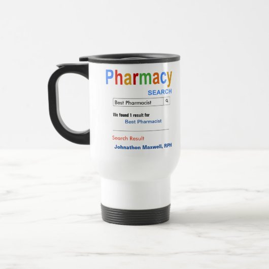 Funny Custom Best Pharmaceuticals Gift Tasse (Links)
