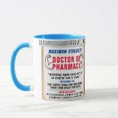 Funny Custom Best Pharmaceuticals Gift Tasse (Links)