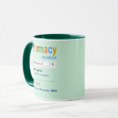 Funny Custom Best Pharmaceuticals Gift Tasse (Vorderseite Links)
