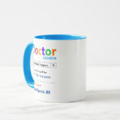 Funny Custom Best Plastic Chirurgen Tasse (Vorderseite Links)