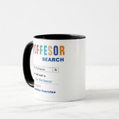 Funny Custom Best Professor Geschenk Tasse (Vorderseite Links)