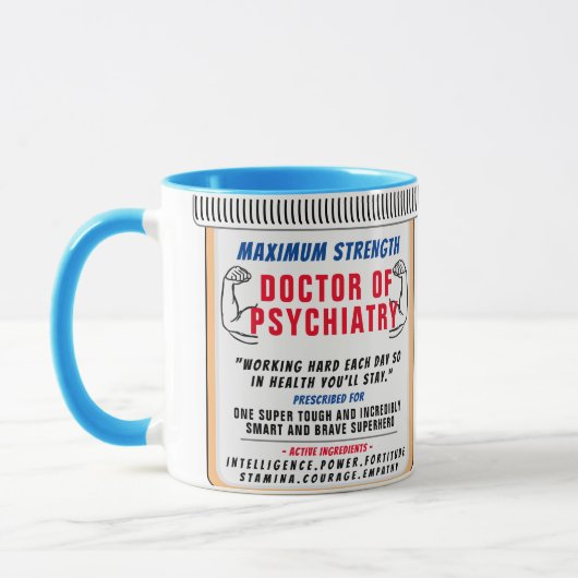 Funny Custom Best Psychiatrist Geschenke Tasse (Links)