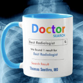 Funny Custom Best Radiologin Tasse