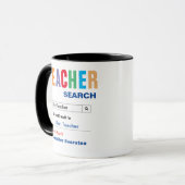 Funny Custom Best Teacher Geschenk Tasse (Vorderseite Links)