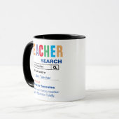 Funny Custom Best Teacher Geschenk Tasse (Vorderseite Links)