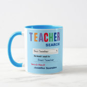 Funny Custom Best Teacher Geschenk Tasse (Links)