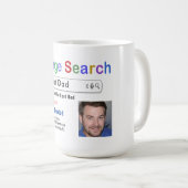 Funny Custom Best Vater Suche Geschenk Tasse (VorderseiteRechts)