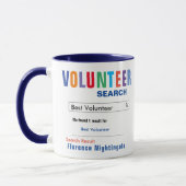 Funny Custom Best Volunteer Geschenk Tasse (Links)