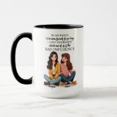 Funny Custom BESTE FREUNDIN Tasse (Links)