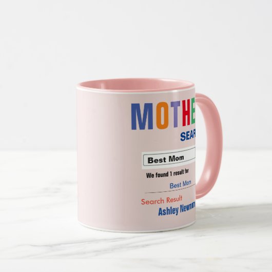 Funny Custom Beste Mama Geschenk Tasse (VorderseiteRechts)