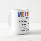 Funny Custom Beste Mama Geschenk Tasse (Vorderseite Links)