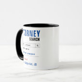 Funny Custom Bestes Anwalt Geschenk Tasse (Vorderseite Links)