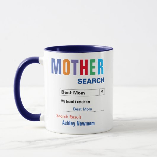 Funny Custom Bestes Mama Geschenk Tasse (Links)