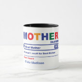Funny Custom Bestes Mama Geschenk Tasse (Zentrum)