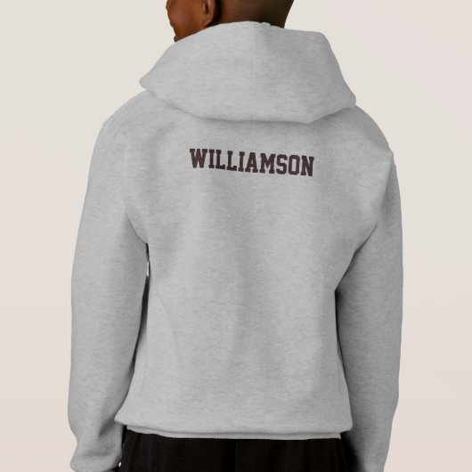 Funny Custom Birth Year Birthday Name Tischtennis Hoodie (Rückseite)