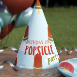 Funny Custom Birthday Girl Popsicle Party Hat Partyhütchen<br><div class="desc">Wenn Ihr Geburtstag im Sommer ist - Sie werden bei Ihrer Geburtstagsparty einen Hut brauchen - auch einen Wassermelonenpopsikel - stellen Sie beide zusammen - und wow - was für ein Party Sie haben werden. Fügen Sie Ihren Namen und Alter (oder nicht) und haben Spaß!</div>