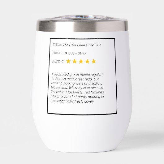 Funny Custom Book Club (Vorderseite)