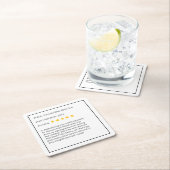 Funny Custom Book Club Drink Untersetzer (Vor Ort)