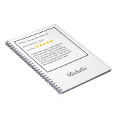 Funny Custom Book Club Notebook Notizblock (Rechte Seite)