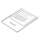 Funny Custom Book Club Notebook Notizblock (Linke Seite)