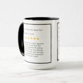 Funny Custom Book Club Tasse (Vorderseite Links)