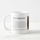 Funny Custom Boyfriend Definition With Photo Kaffeetasse (Links)