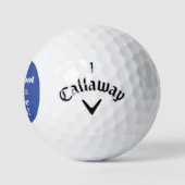 Funny Custom bringt mich ins Sprichwort Golfball (Logo)