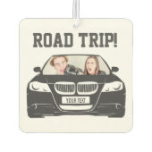 Funny Custom Car Foto Road Trip Autolufterfrischer (Rückseite)