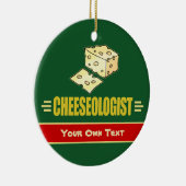 Funny Custom Chec Weihnachten Keramikornament (Rechts)