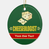 Funny Custom Chec Weihnachten Keramikornament (Links)