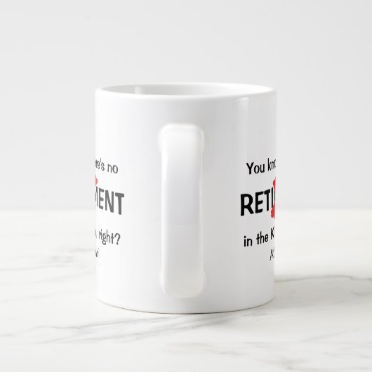 Funny Custom Christlich Retirement Kaffee Tasse (Rückseite)