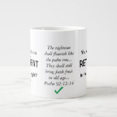 Funny Custom Christlich Retirement Kaffee Tasse (Vorderseite)
