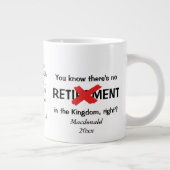 Funny Custom Christlich Retirement Kaffee Tasse (Rechts)