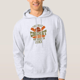 Funny Custom Cricket Geburtstag Geburtsname Hoodie