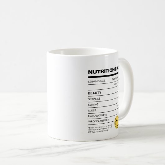 Funny Custom Ehefrau Tasse - Personalisiertes Gesc (VorderseiteRechts)