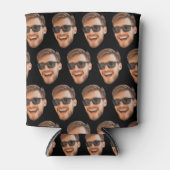 Funny Custom Face Cut Out Foto Dosenkühler (Vorderseite)