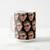 Funny Custom Face Foto Kaffeetasse (Vorderseite Links)