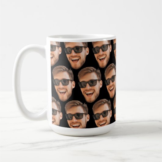 Funny Custom Face Foto Kaffeetasse (Links)