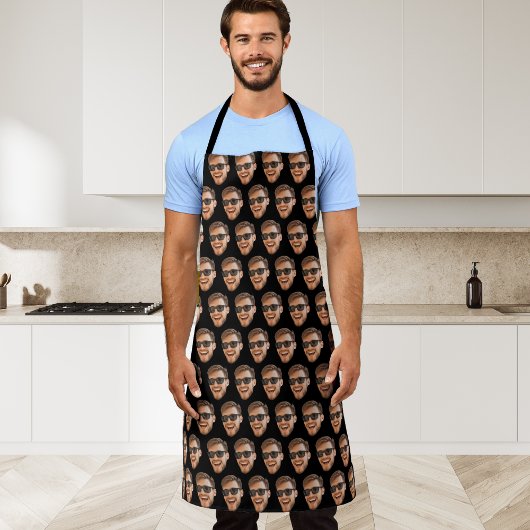 Funny Custom Face Foto Mens Schürze