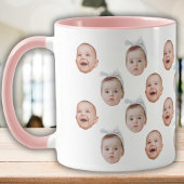 Funny Custom Face Foto Niedlich Baby Face Tasse