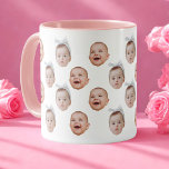 Funny Custom Face Foto Niedlich Baby Face Tasse<br><div class="desc">Funny Custom Face Foto Baby, Ersetzen Sie das Gesicht mit Ihrem Lieblings-Foto (stellen Sie sicher, so viel ins Gesicht wie möglich zu schneiden und verwenden Sie eine App, um den Hintergrund zu entfernen) und personalisieren Sie diesen lustigen Schlamm mit Ihrem Kind, Ehemann, Haustier oder Freund darauf! Auch eine lustige und...</div>