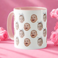 Funny Custom Face Foto Niedlich Baby Face