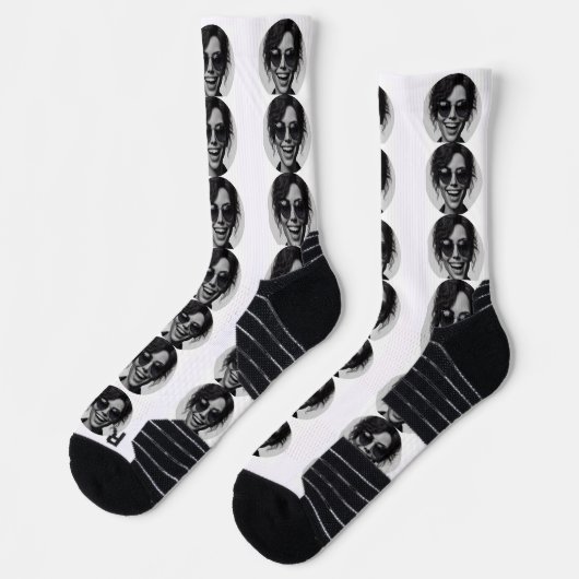 Funny Custom Face Foto Socks Socken (Links)