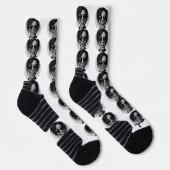 Funny Custom Face Foto Socks Socken (Rechts)