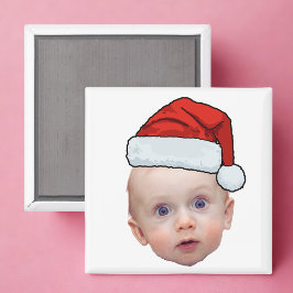 Funny Custom Face Foto Weihnachten Weihnachten Wei Magnet