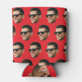 Funny Custom Face kann kühler sein Dosenkühler (Rückseite)