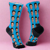 Funny Custom Face Socks with Your Photo Socken