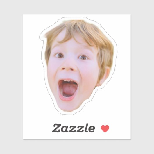 Funny Custom Face Stickers Personalisierte Gesicht Aufkleber (Blatt)
