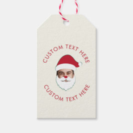 Funny Custom Face Swap Weihnachtsmann Weihnachtste Geschenkanhänger